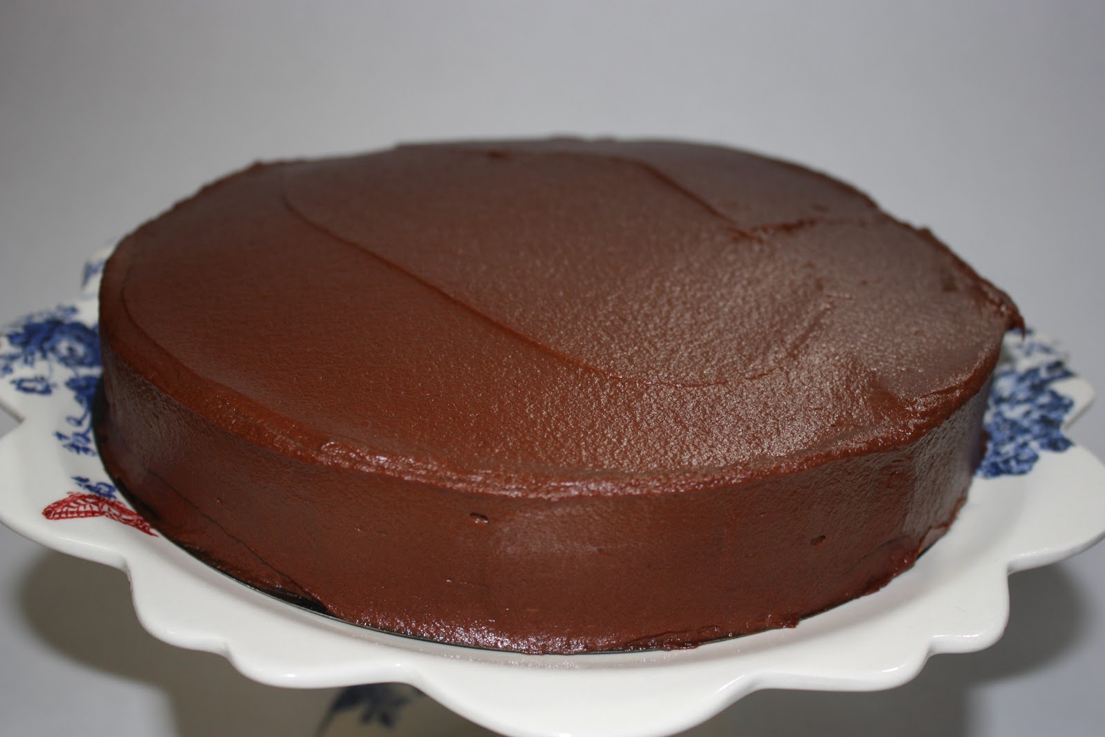Chocolate Genoise with Peanut Butter Whipped Ganache Polish Housewife