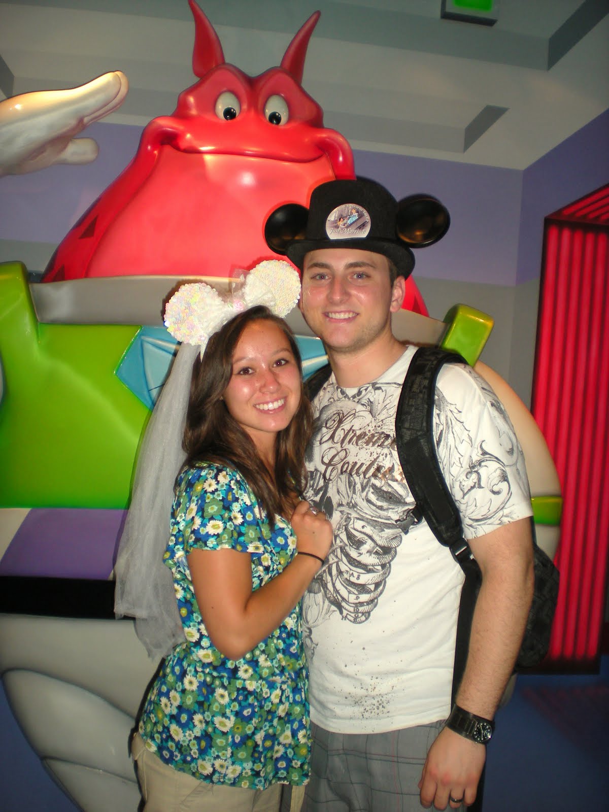 disney world bride and groom ears