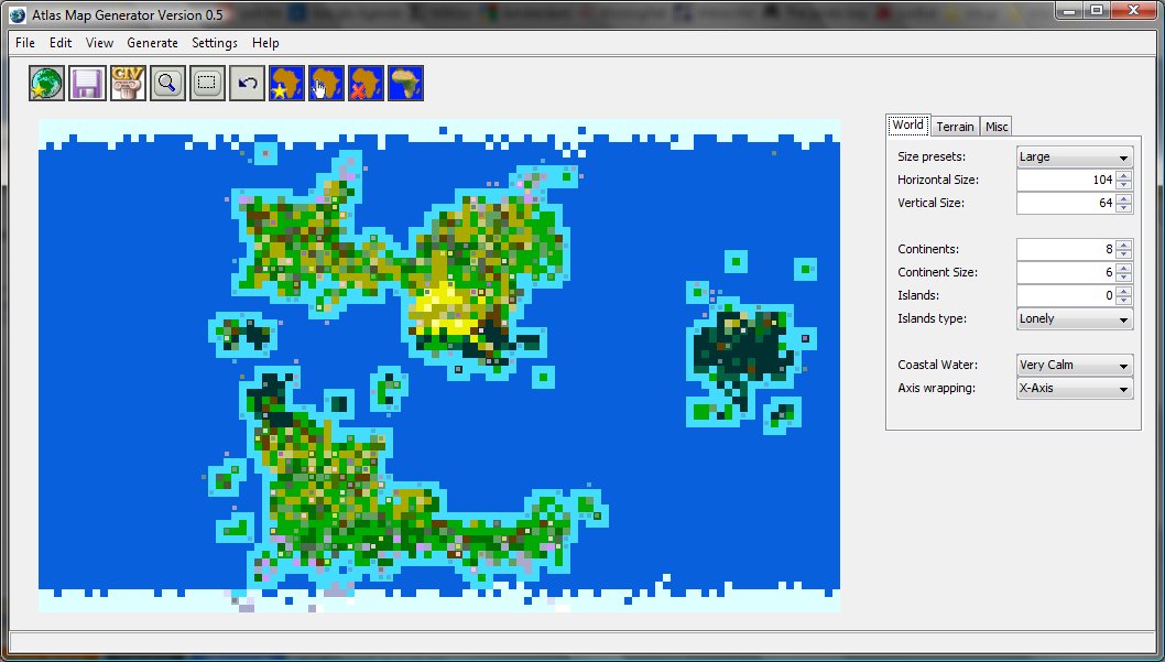 atlas map generator