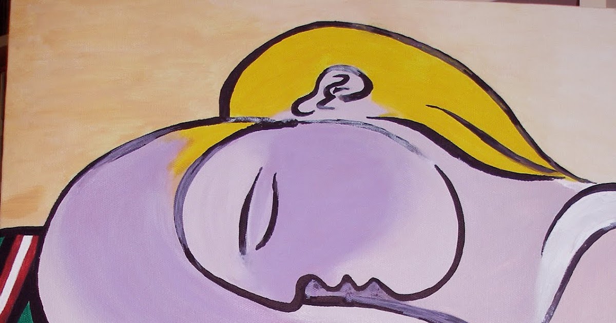 ARTI' CUBISMO Pablo Picasso Woman with Yellow Hair (acrilico su