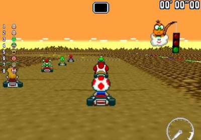 New Super Mario Kart Luigi Copa jogo