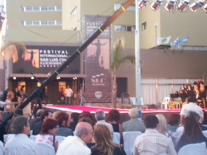 FESTIVAL INTERNACIONAL DE CINE DE SAN LUIS(noviembre 2007 Argentina)