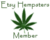 Proud Member - Etsy Hempsters click here