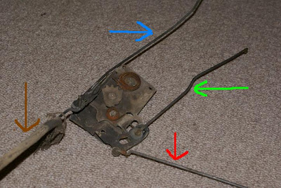 The Care and Feeding of Ponies: Mustang door lock, latch and handles