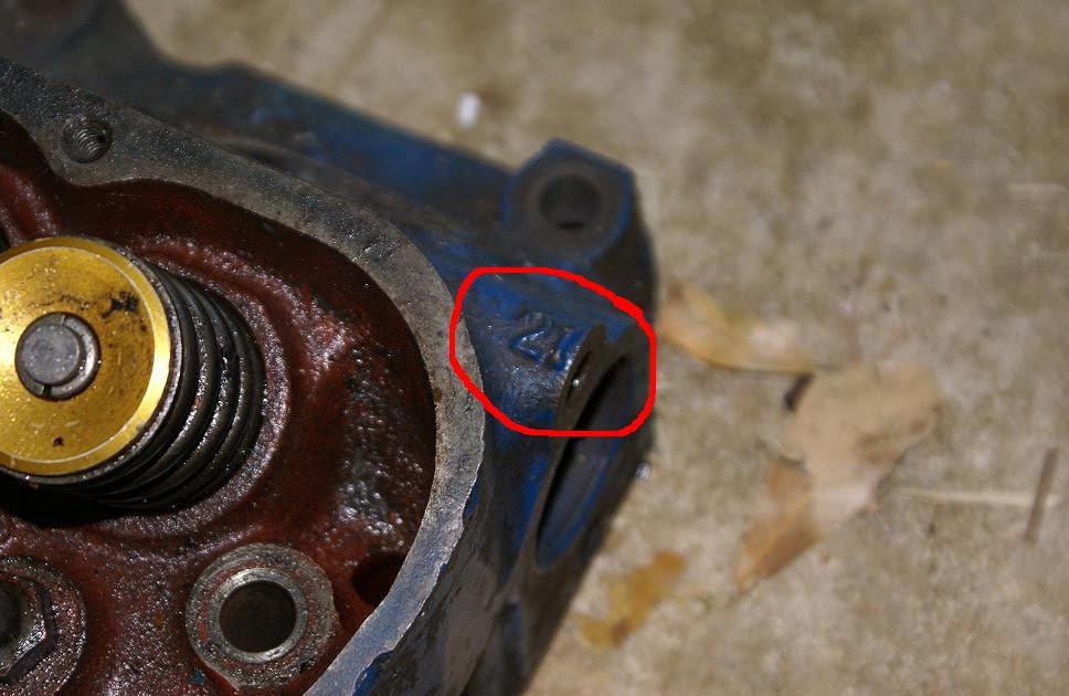 289 Engine Serial Number