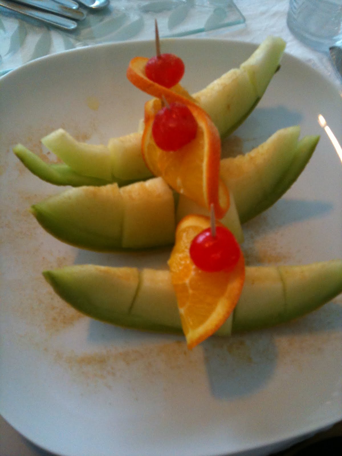 Becka Eats Old School Melon Boats (v)