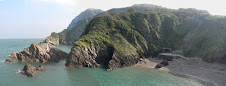 A small and scenic cove - just before Ilfracombe