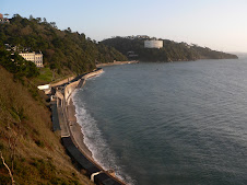 Meadfoot Beach and  Thatchers Point