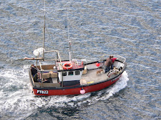 Fishing boat just leaving Polperro