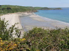 Pentewan Sands back to Black Head
