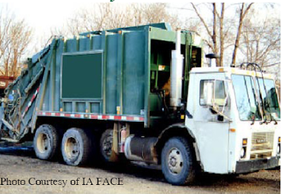 Typical NYC Garbage Truck