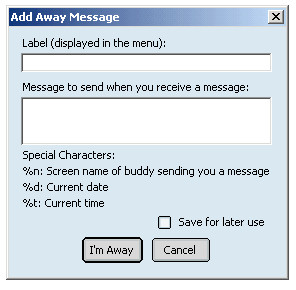 Awesome Status Messages
