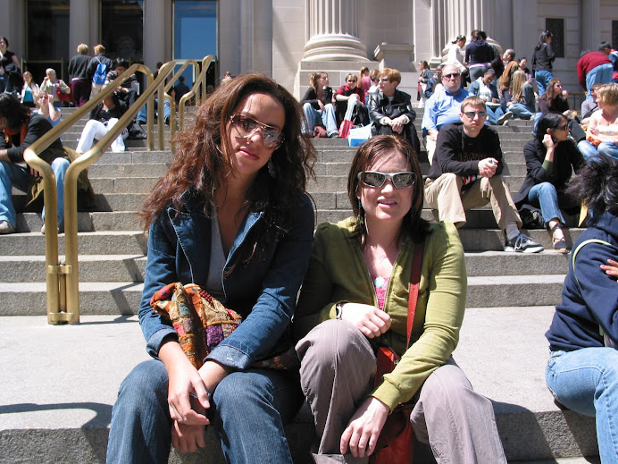 New York City: On the stairs of the MET 4/29/06