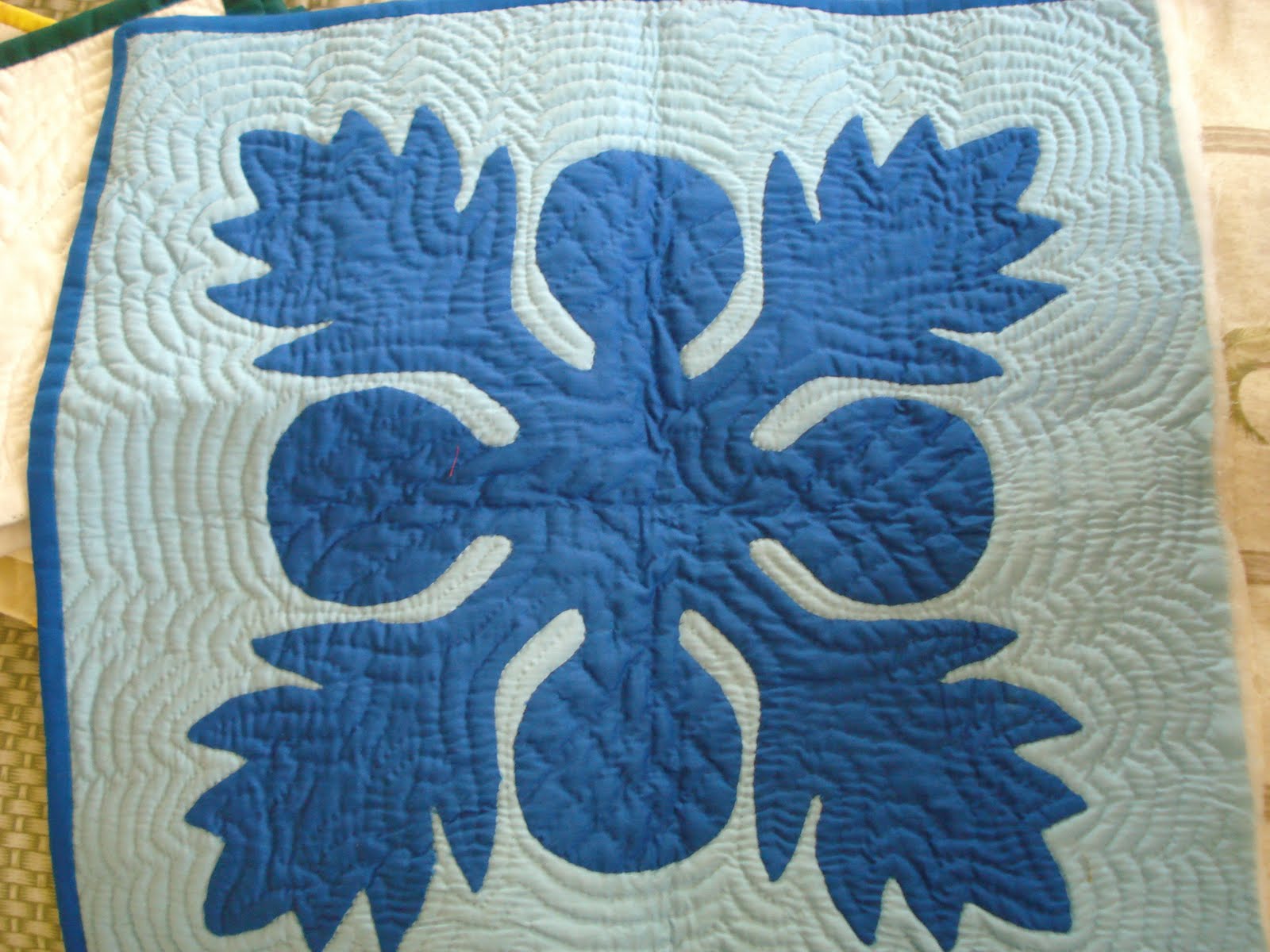 Wonky Face Crafts Hawaiian Quilting