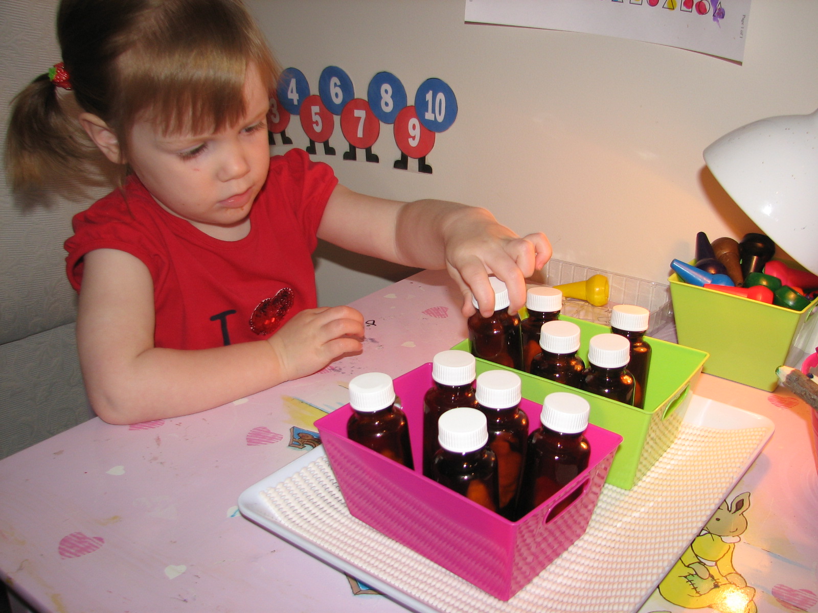 What do you do all day? Smelling bottles