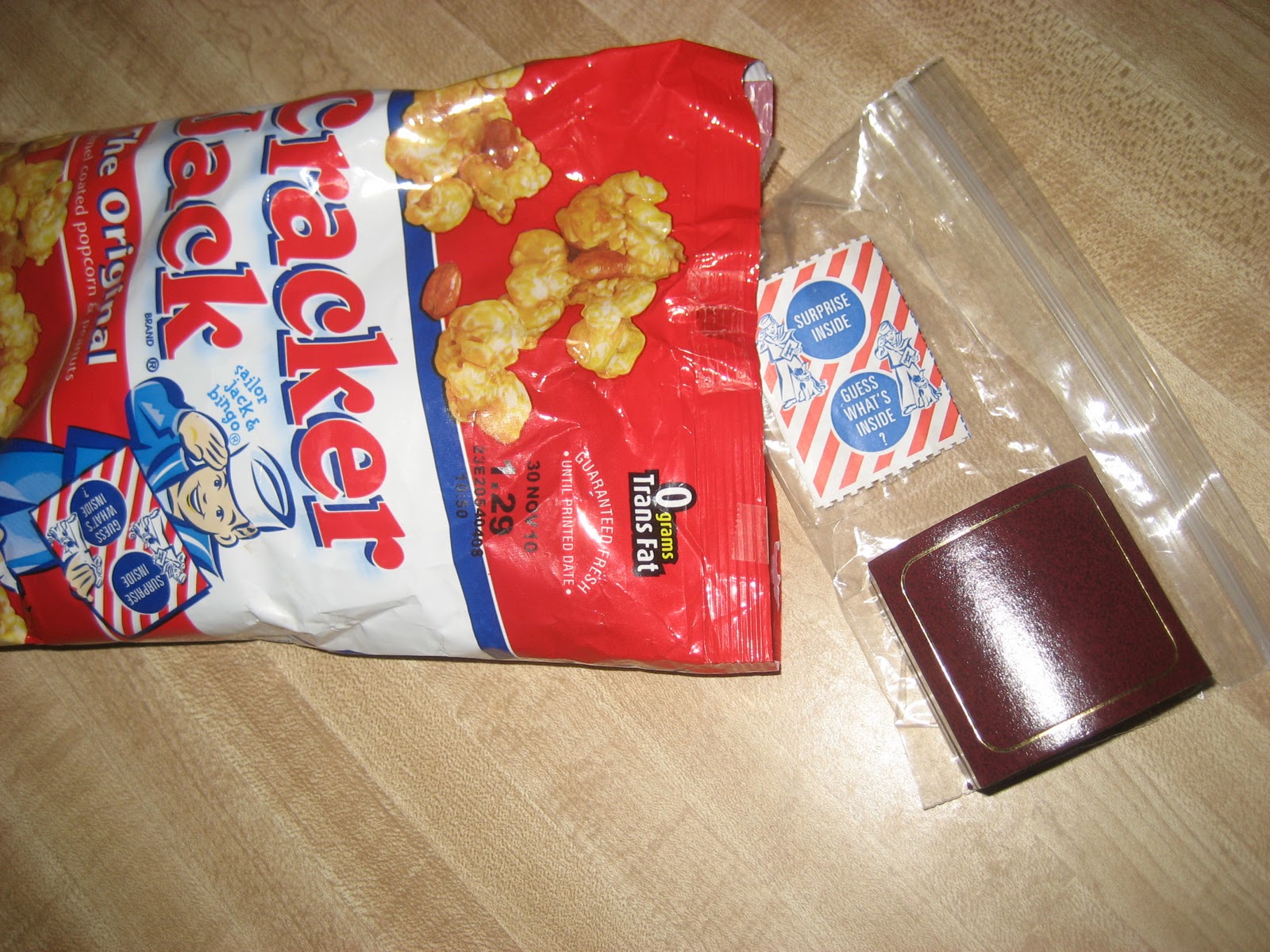 Random Thoughts The Cracker Jack Engagement