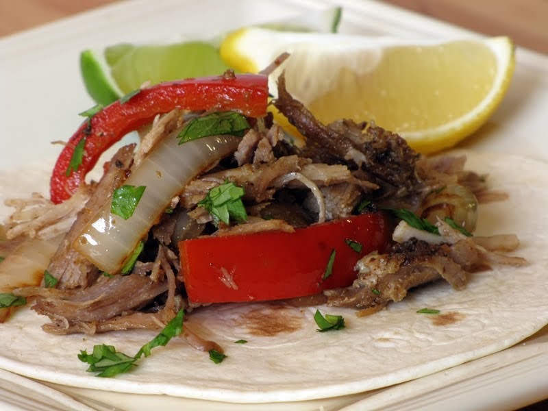 Cooking Ventures Pulled Pork Fajitas