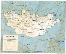 Map of Mongolia