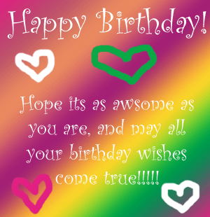 Birthday Sweet Wishes