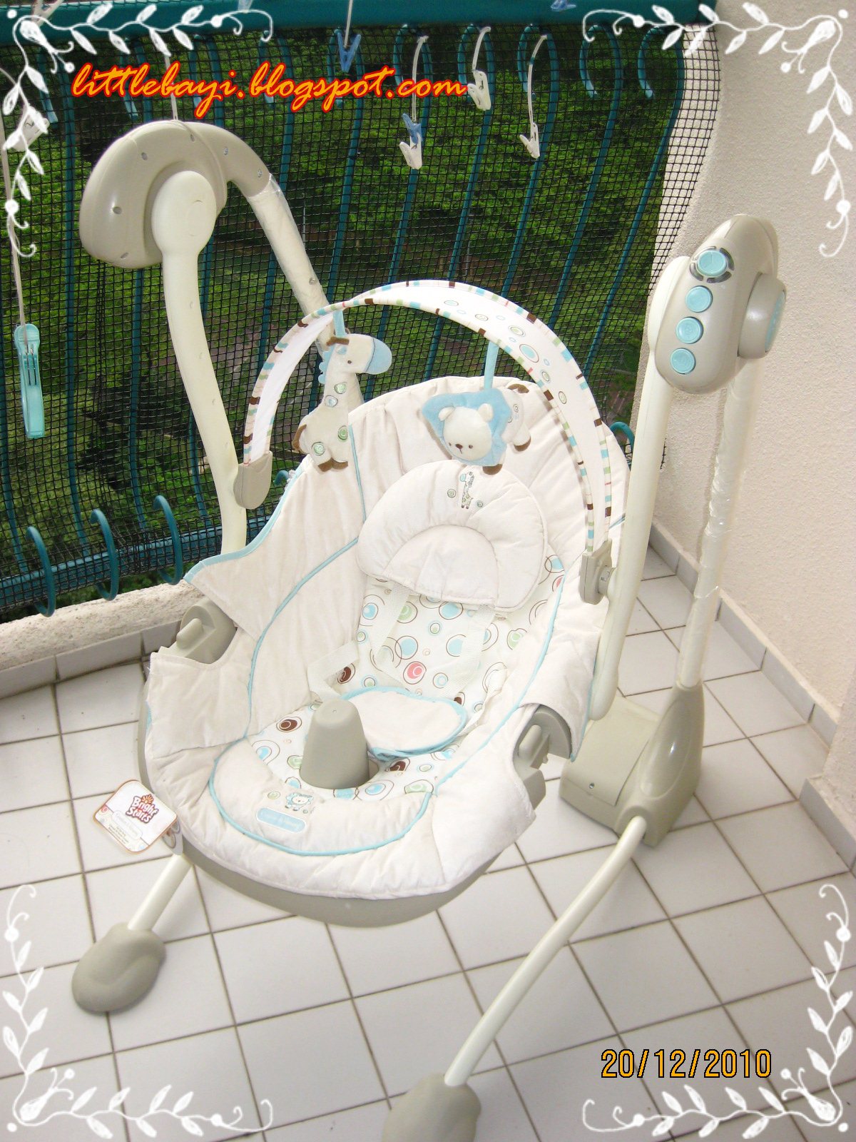 Littlebayi Bright Starts Comfort And Harmony Full Size Swing