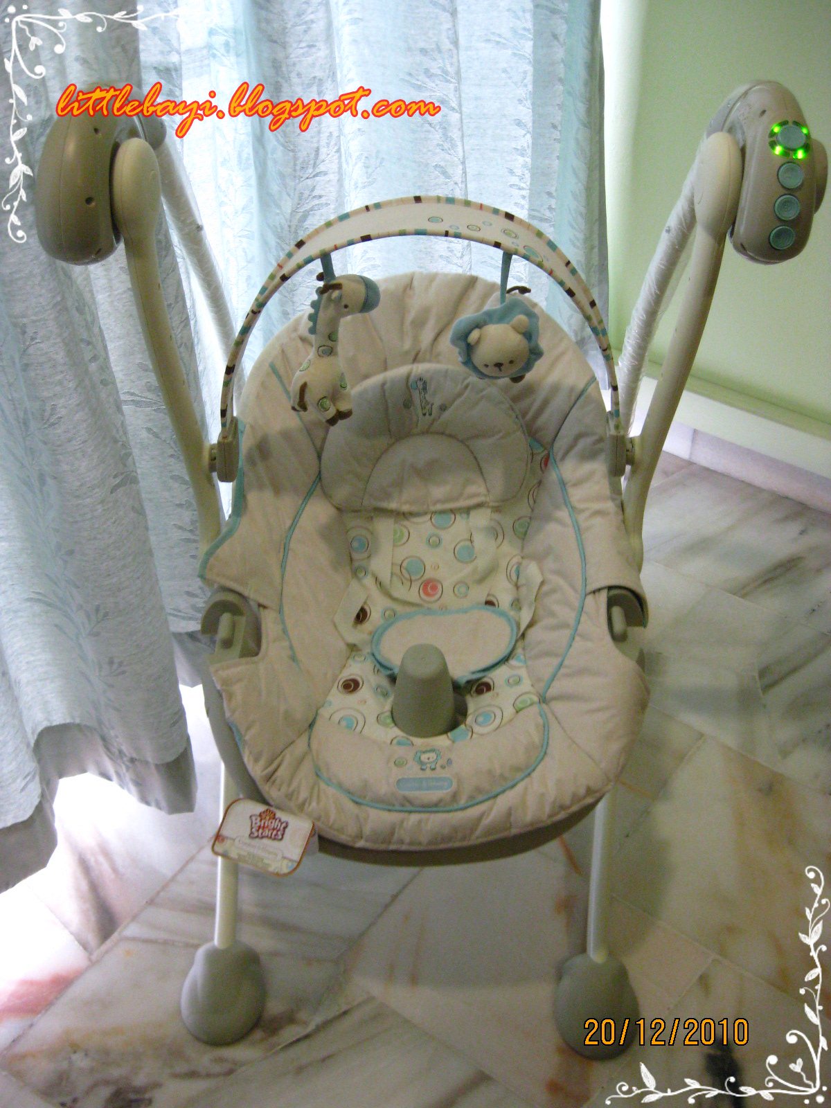 Littlebayi Bright Starts Comfort And Harmony Full Size Swing