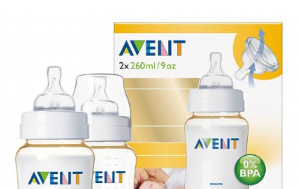LittleBayi ﻿Philips Avent BPA Free Bottles 2 x 9oz / 260 ml (HoneyColour)