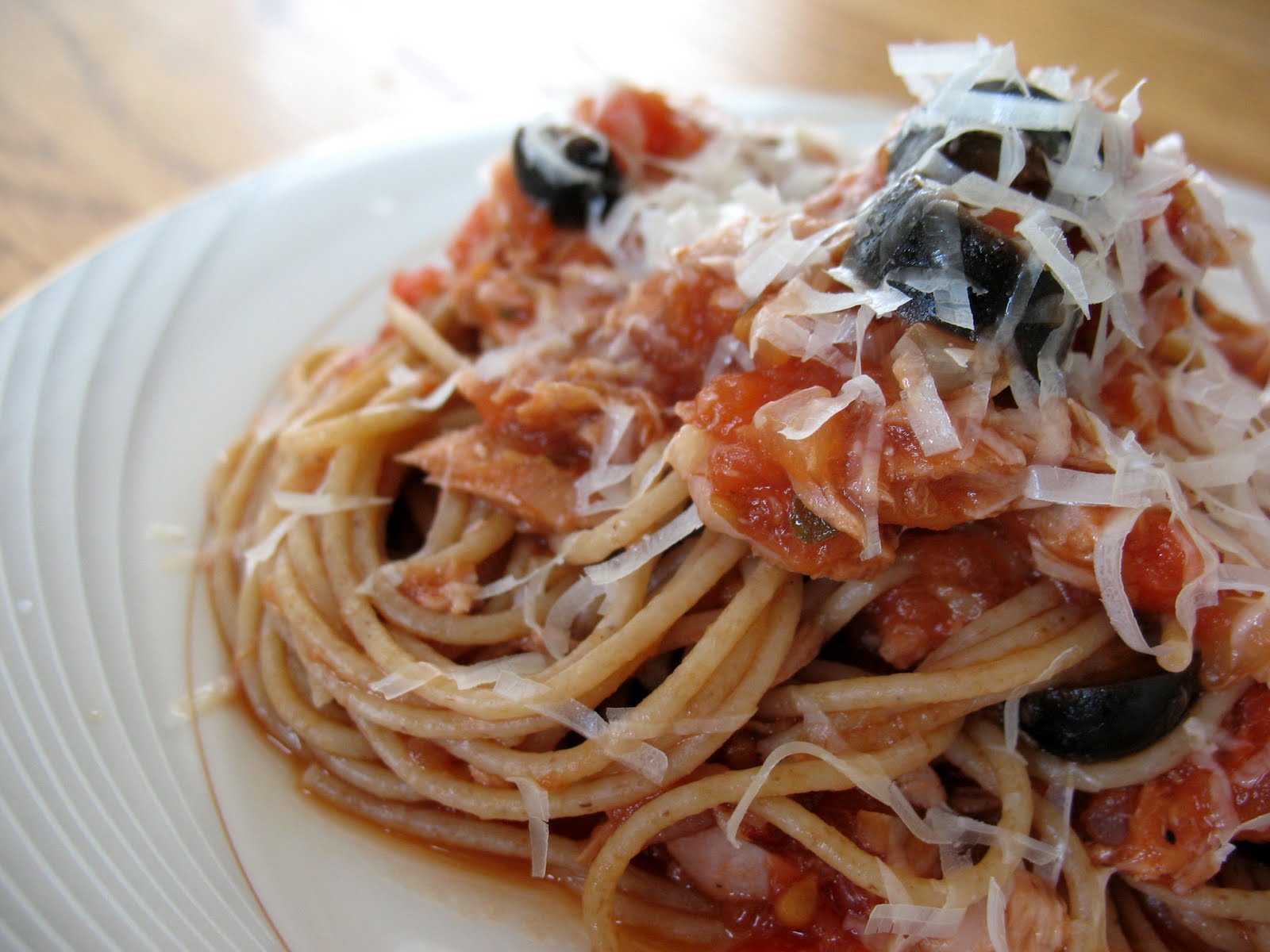 Tuna Tomato Pasta Chasing Tomatoes