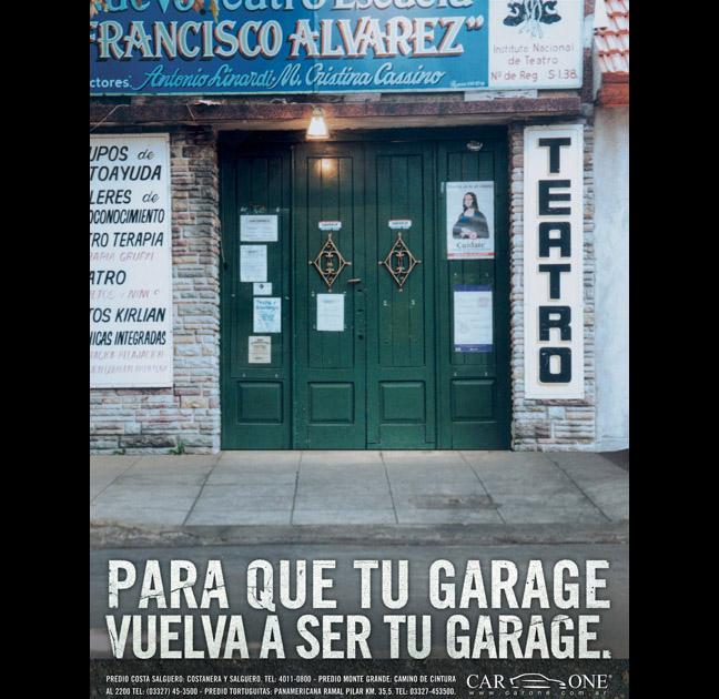 "Teatro'' para Car One