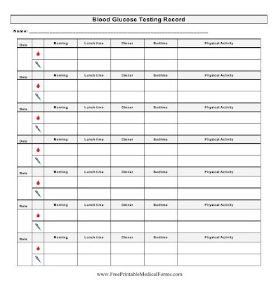 Blank Medical Chart Forms