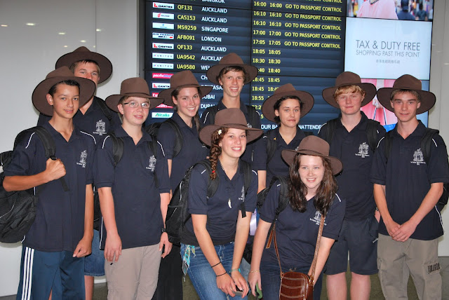 2010 Spirit of Anzac Prize students