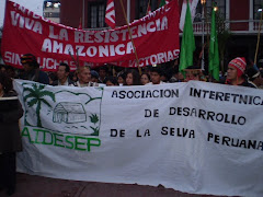 MARCHA DE PROTESTA EN RESPALDO AL PARO AMAZÓNICO