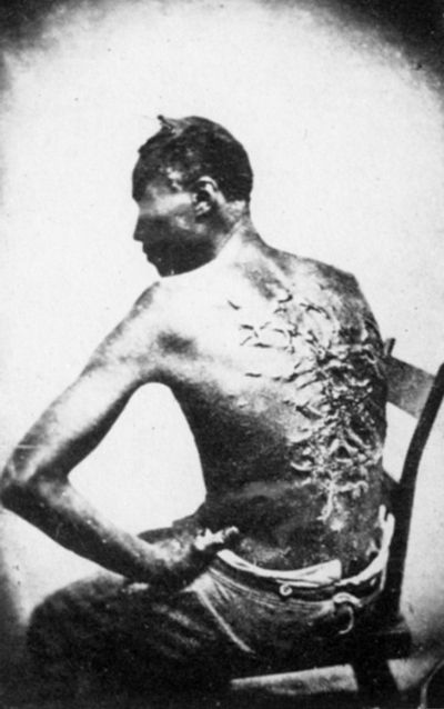 flogging of the convict.