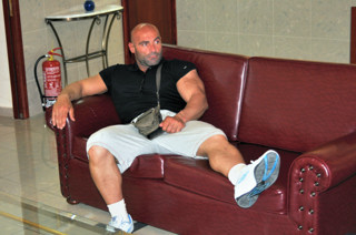 Relaxed Bodybuilder