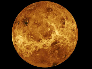 Venus - Computer Simulated Global View Venus - Computer Simulated Global View