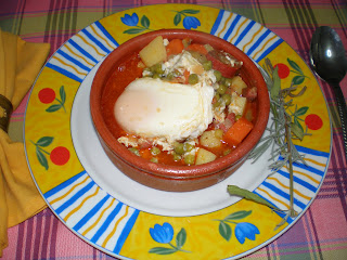 Huevos "a la flamenca"