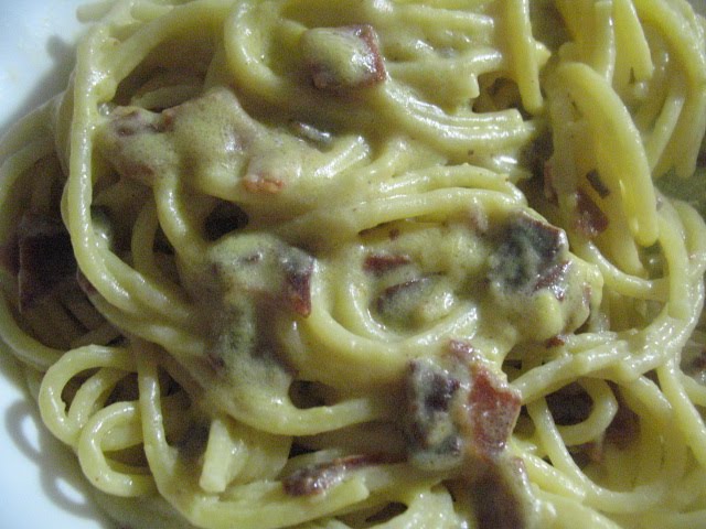 PUMPKIN SPICE: Vegan Pasta Carbonara