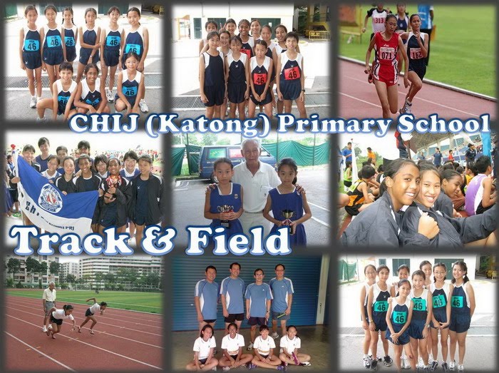 CHIJ (Katong) Primary School's Track & Field Team