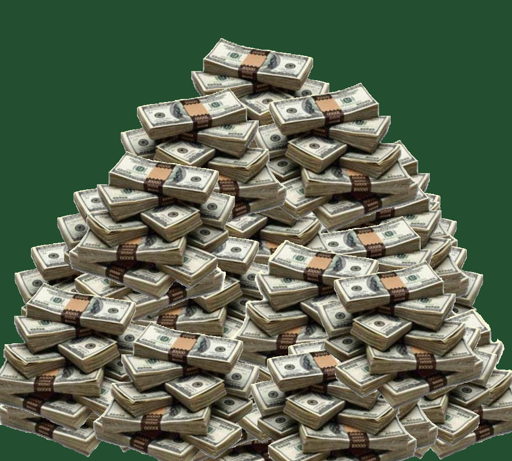 Large Stack of Money