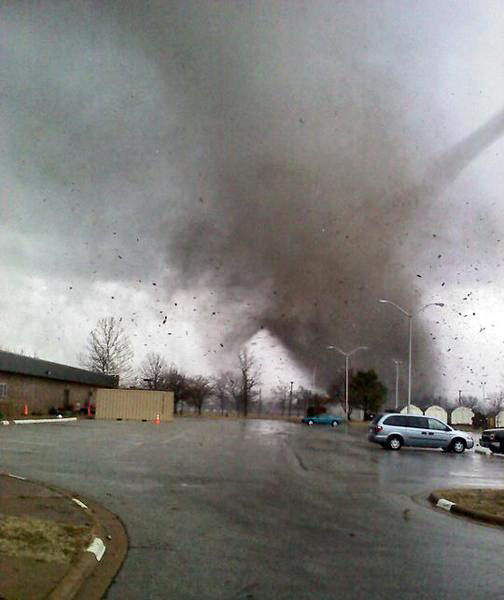 Capt. Spaulding's World Another Photo of The New Year's Eve Fort Leonard Wood MO Tornado