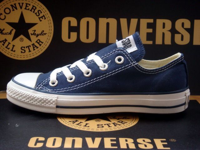 Blue Low Converse