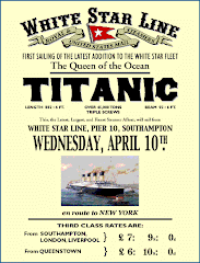 Poster of Titanic Sailing