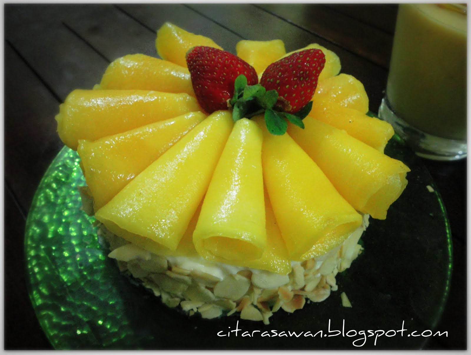 Mango Cheese Cakes (Baked) / Kek Keju Manga Bakar Resepi Terbaik