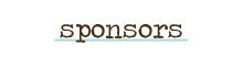 Sponsors - put all below this