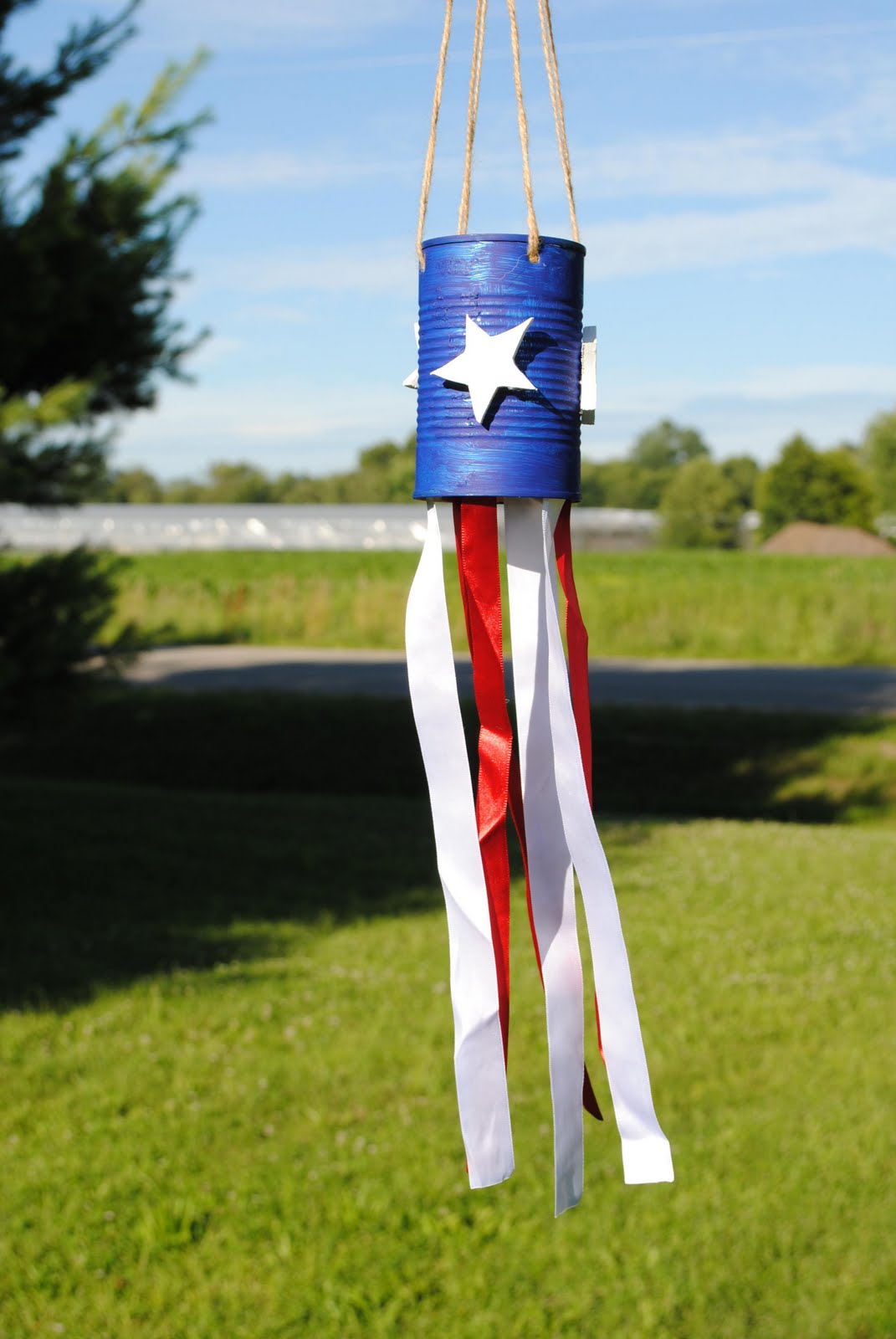 Life of a Modern Mom Tin Can Flag Windsock!