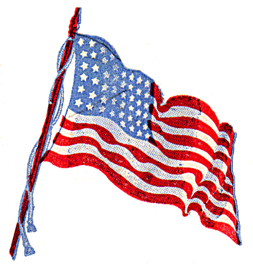 wavy american flag clip art. flag eagle clip art