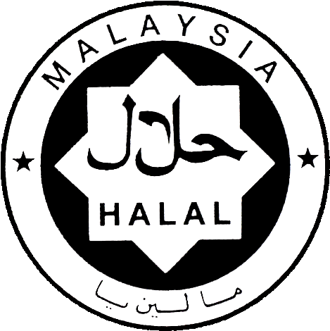 logo halal yang sah.