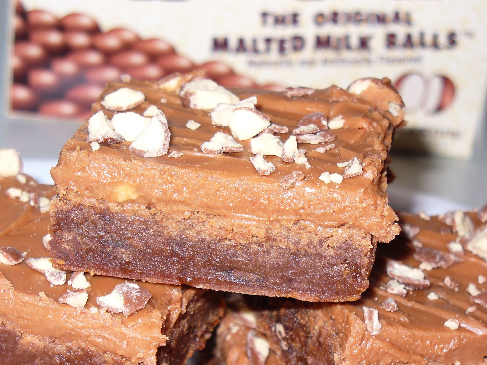 Leenee's Sweetest Delights Chocolate Malt Brownies