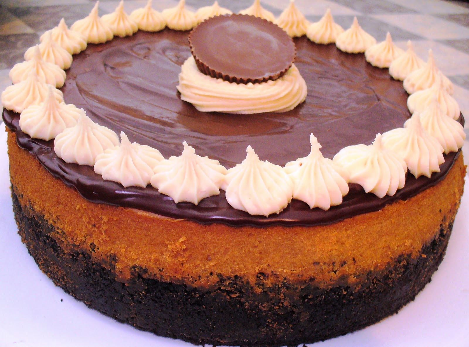 Leenee's Sweetest Delights Peanut ButterFudge Cheesecake