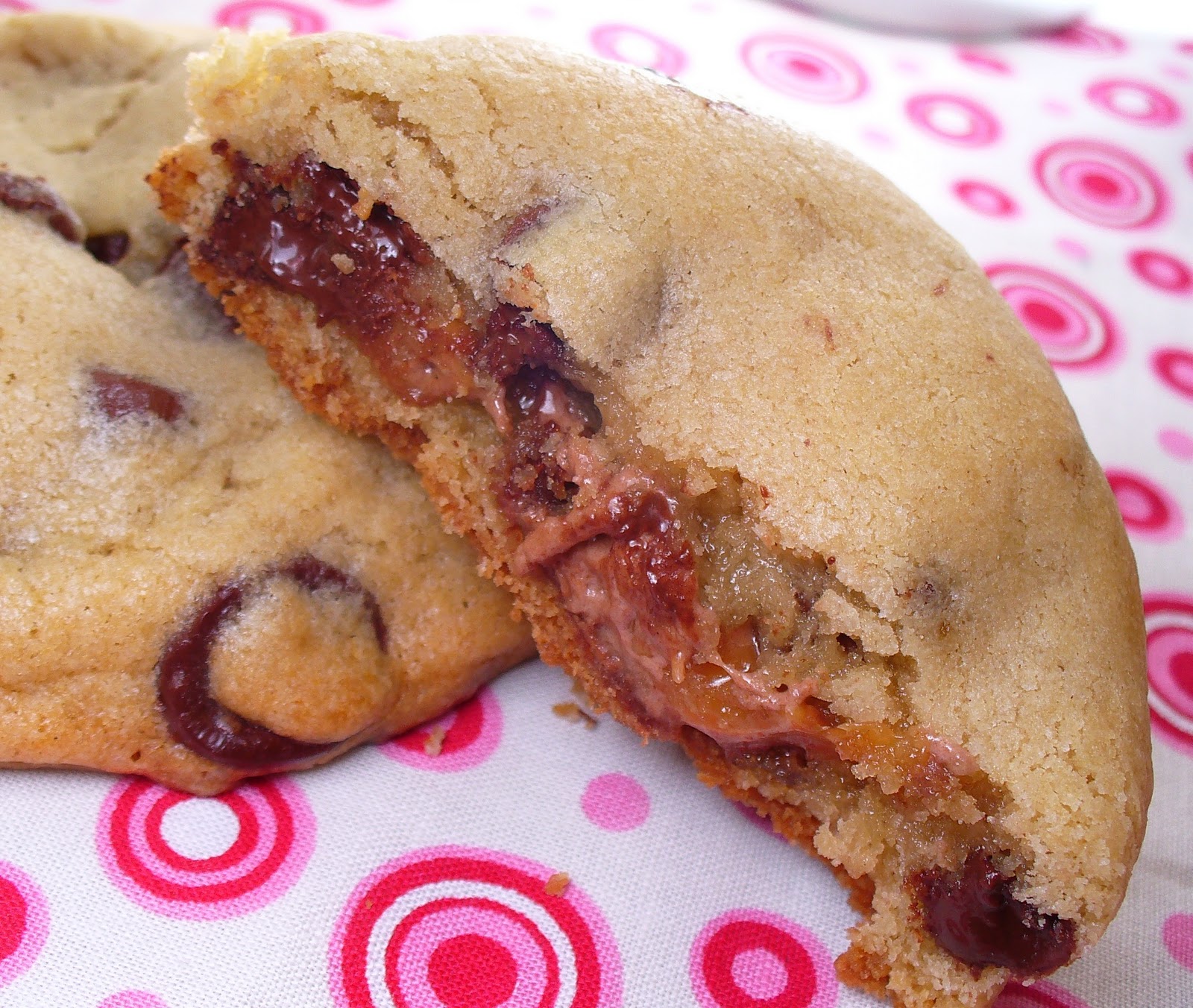 Leenee's Sweetest Delights Candy Bar Stuffed Chocolate Chip Cookies