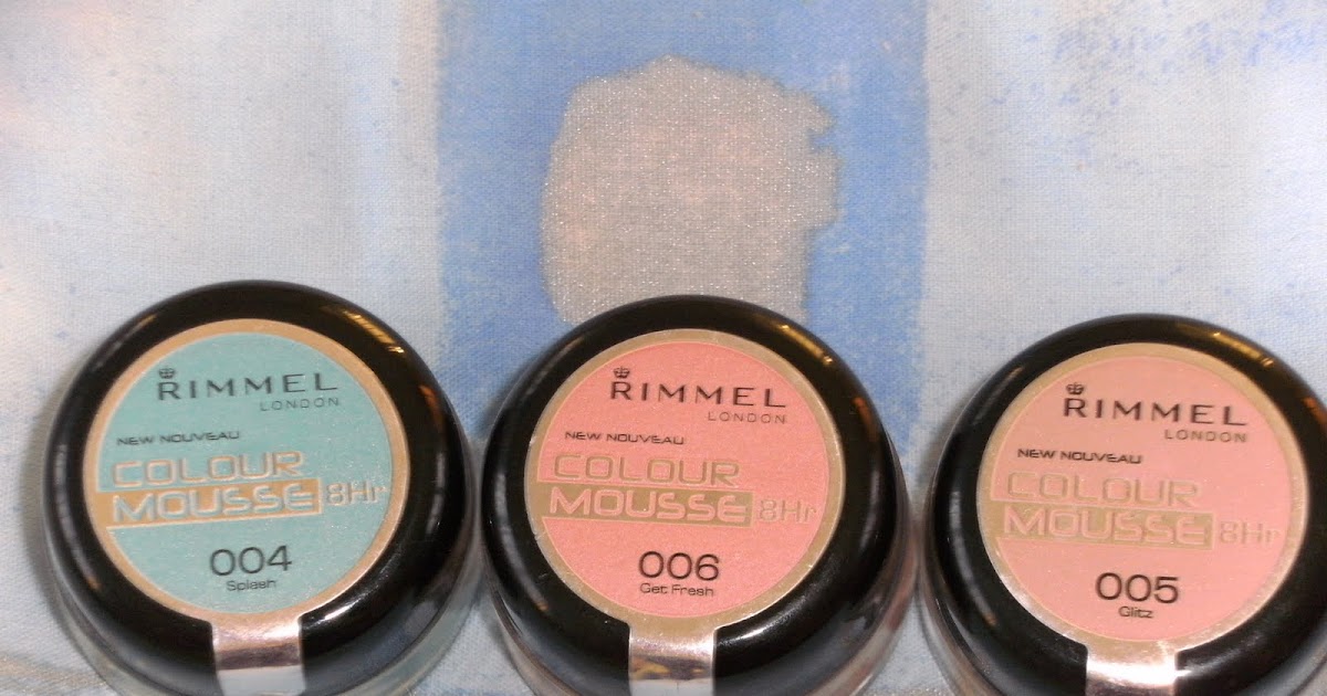 Pleasureflush Rimmel Colour Mousse cream eyeshadow review